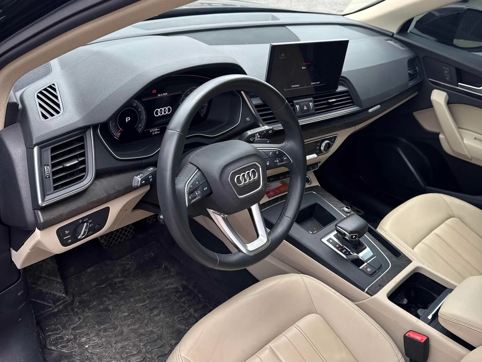 Interior driver side