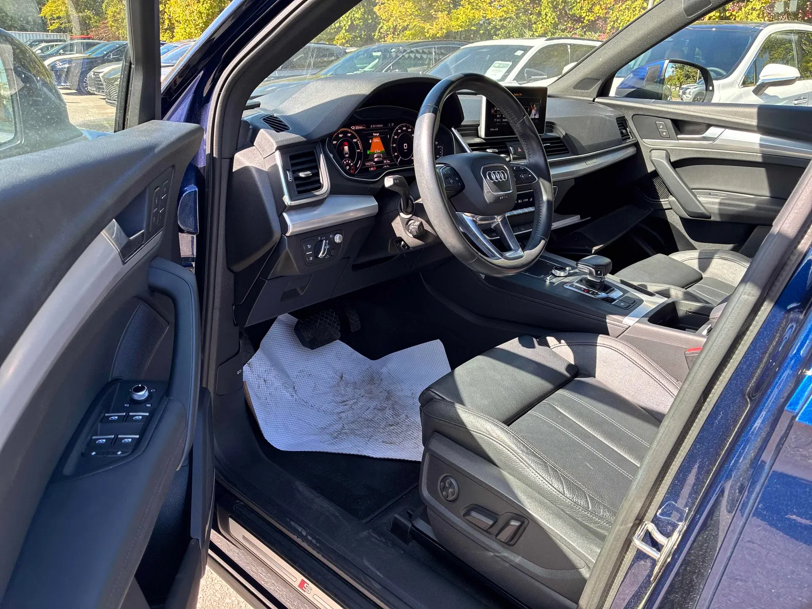 Interior driver side