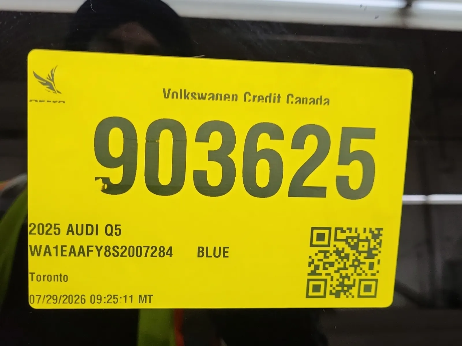 Inventory Label Photo