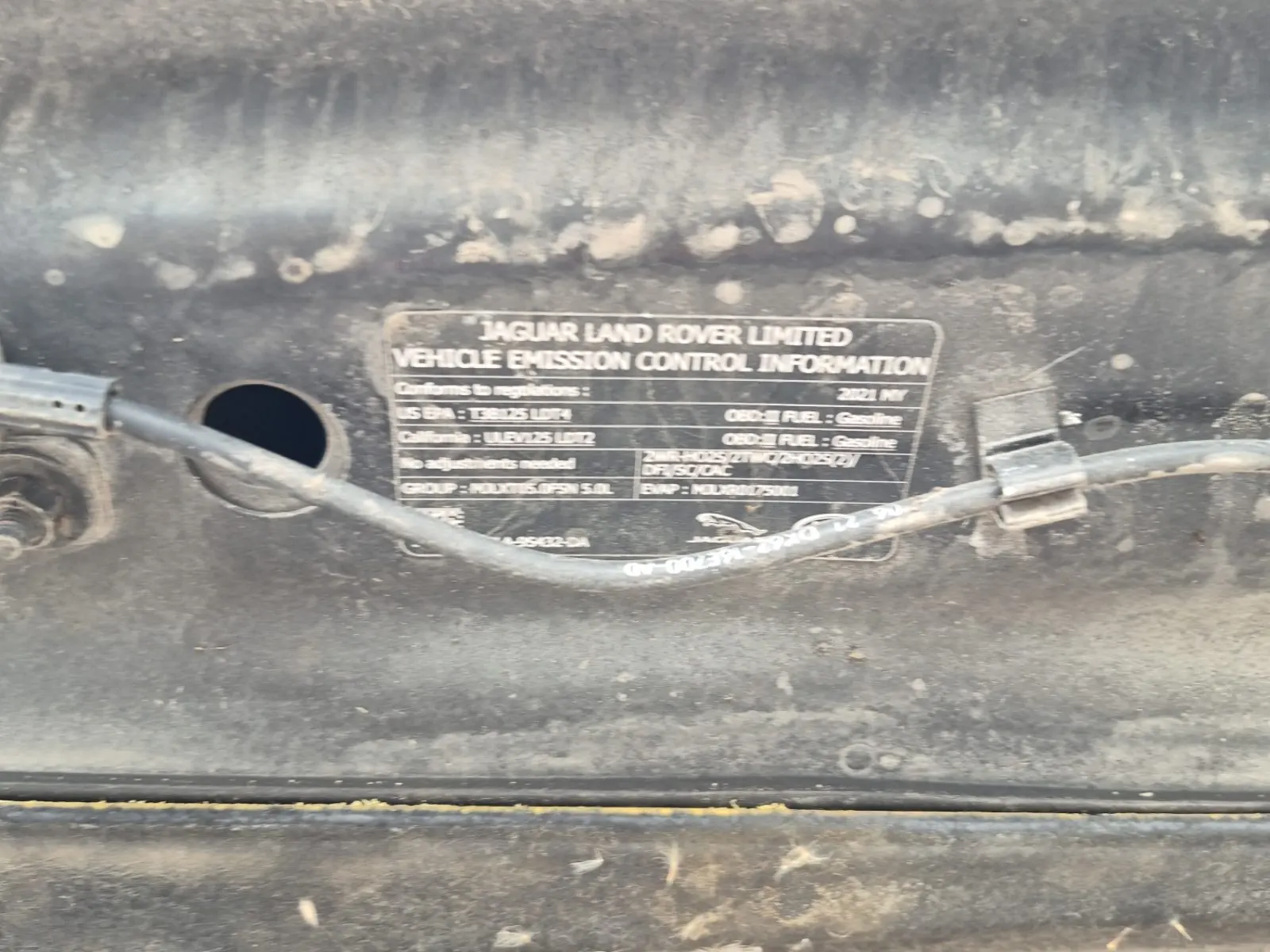 Emission Sticker Photo