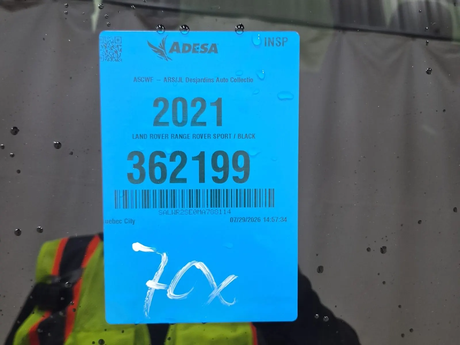 Inventory Label Photo
