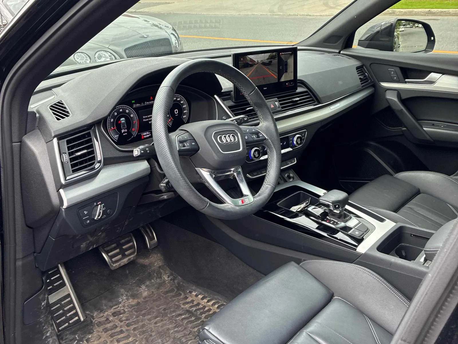 Interior driver side