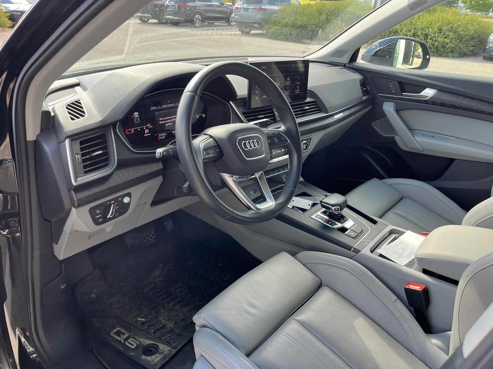 Interior driver side