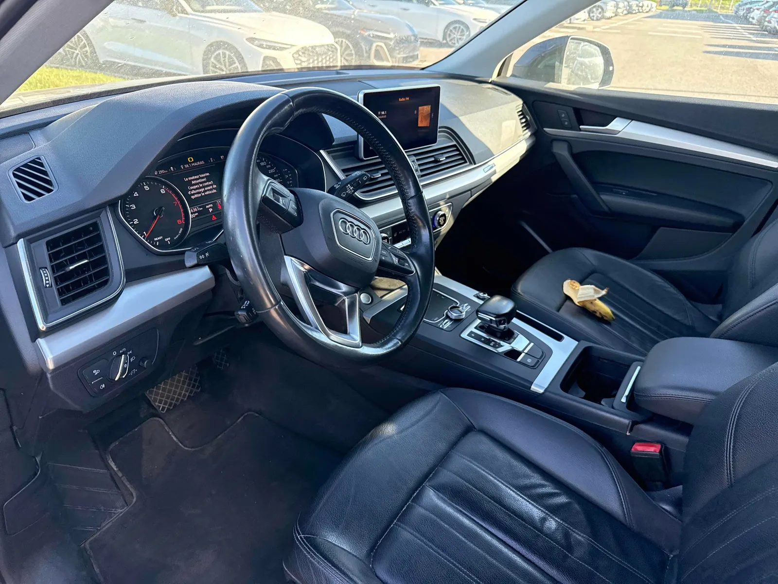 Interior driver side