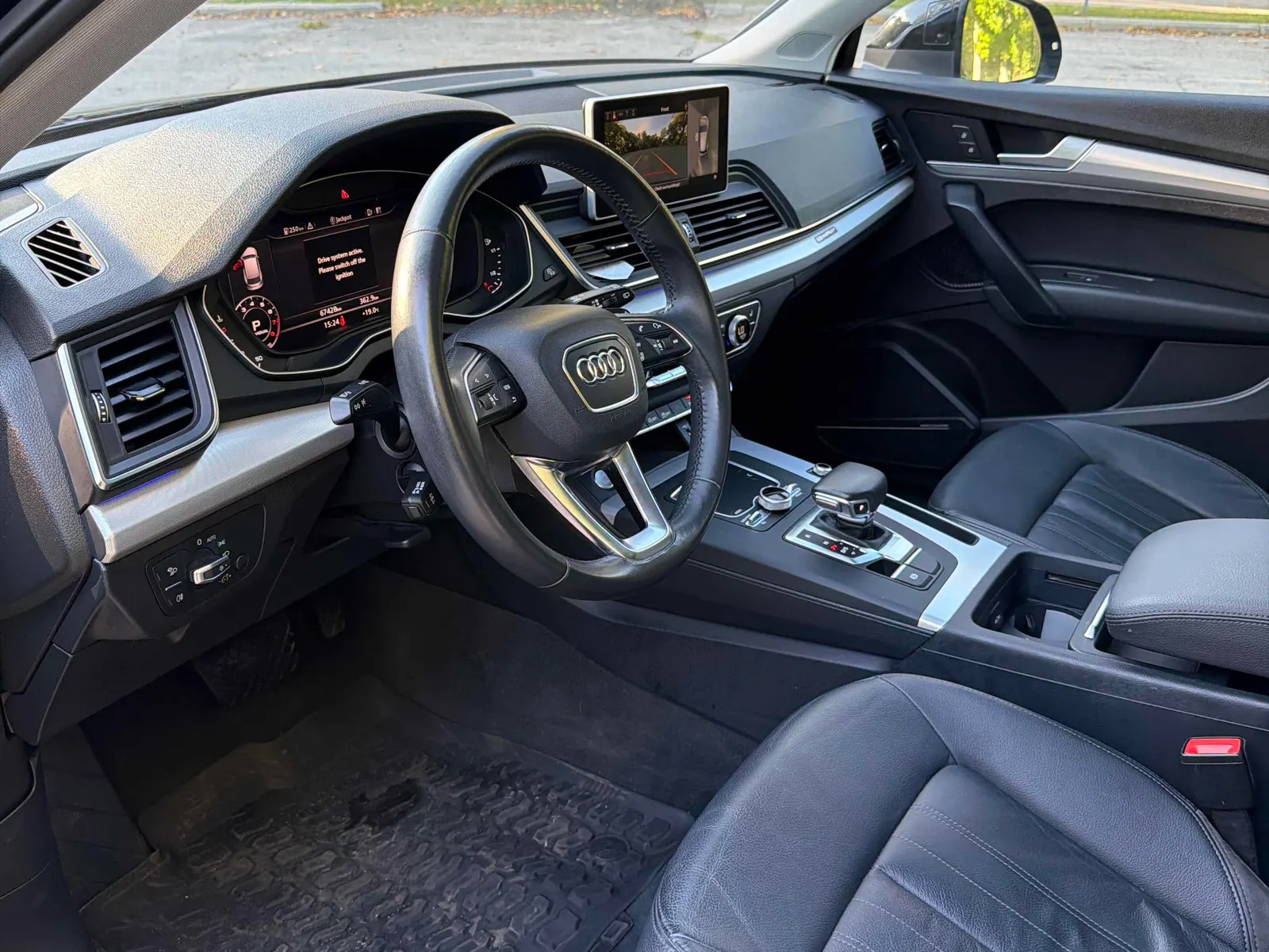 Interior driver side