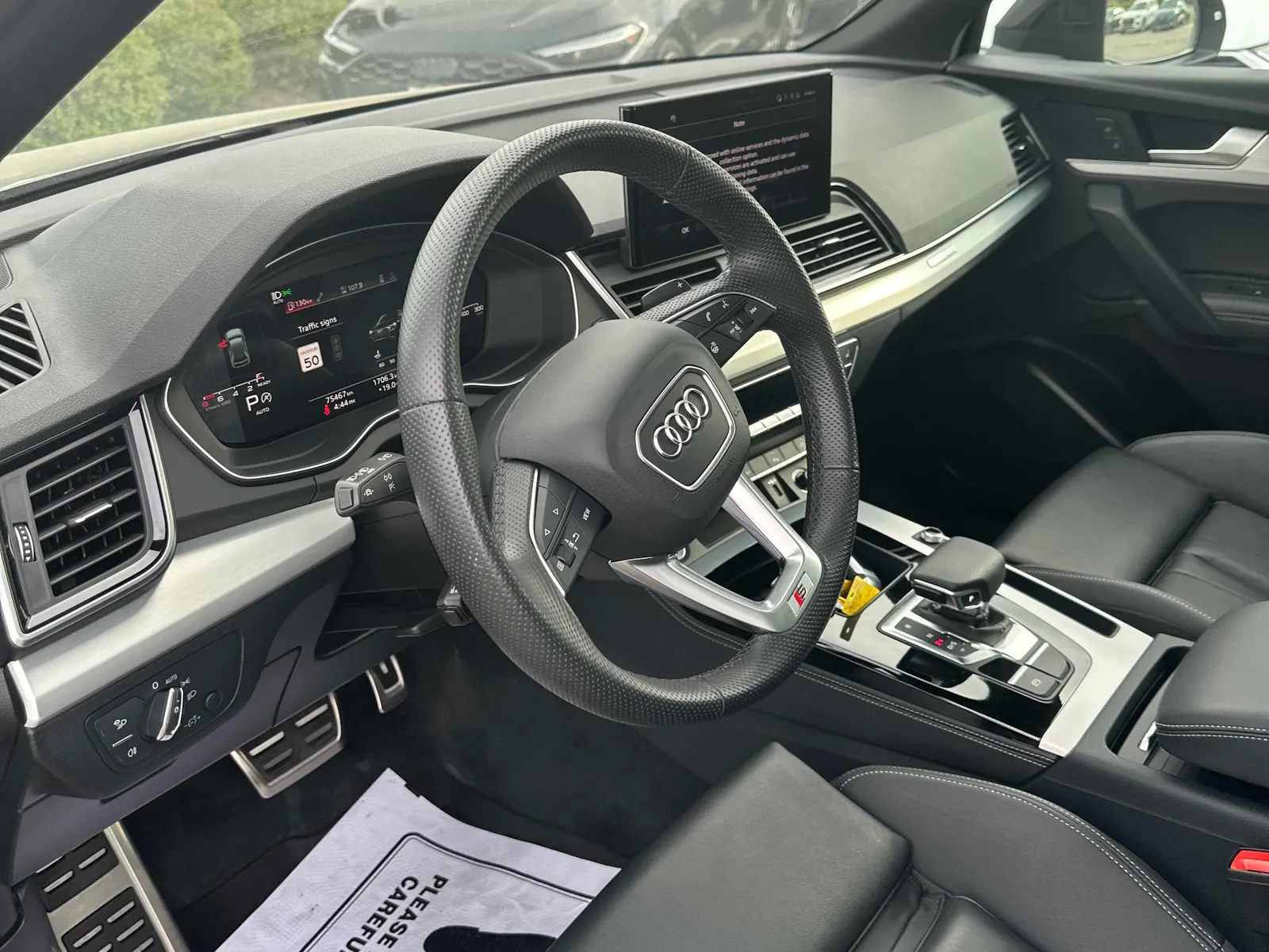 Interior driver side