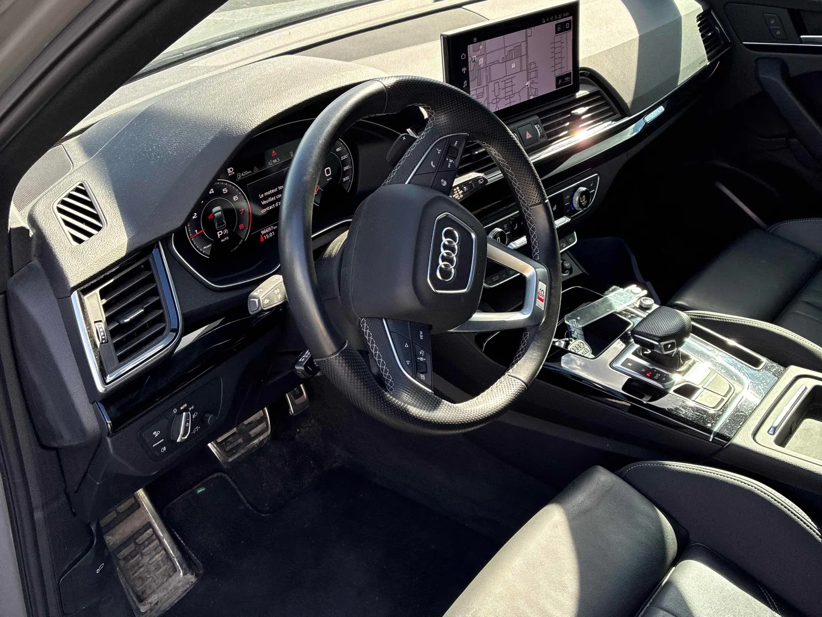 Interior driver side