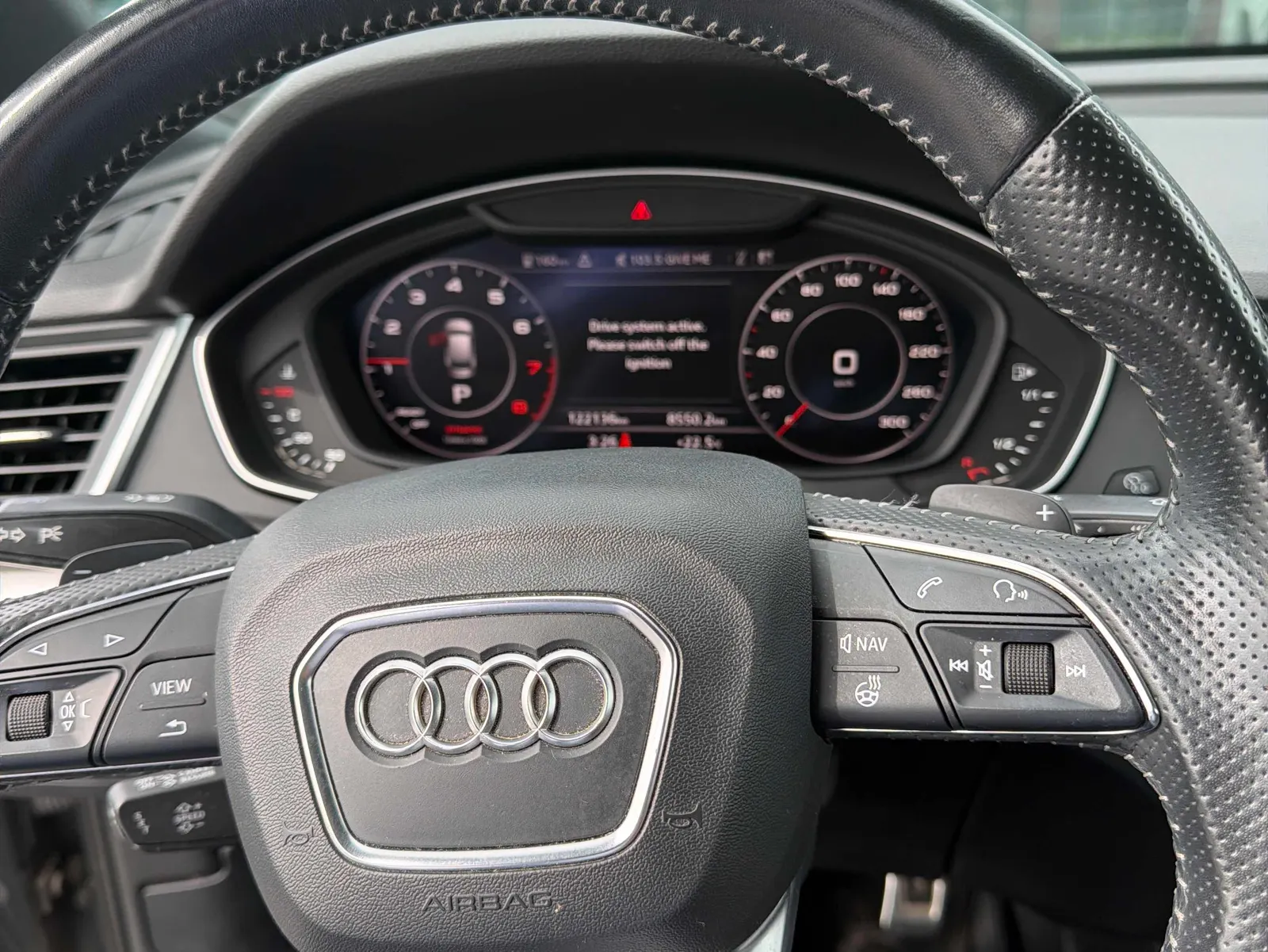 Interior driver side
