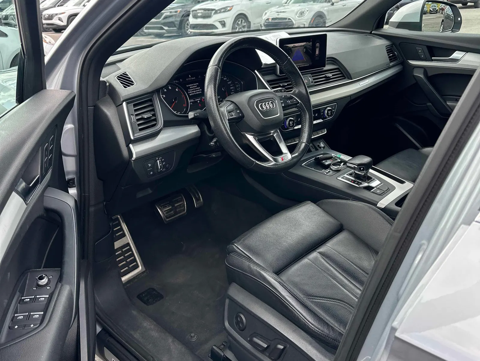 Interior driver side