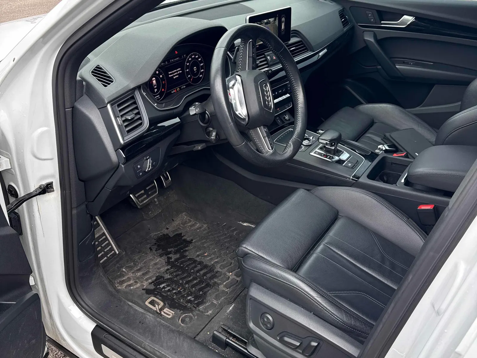 Interior driver side