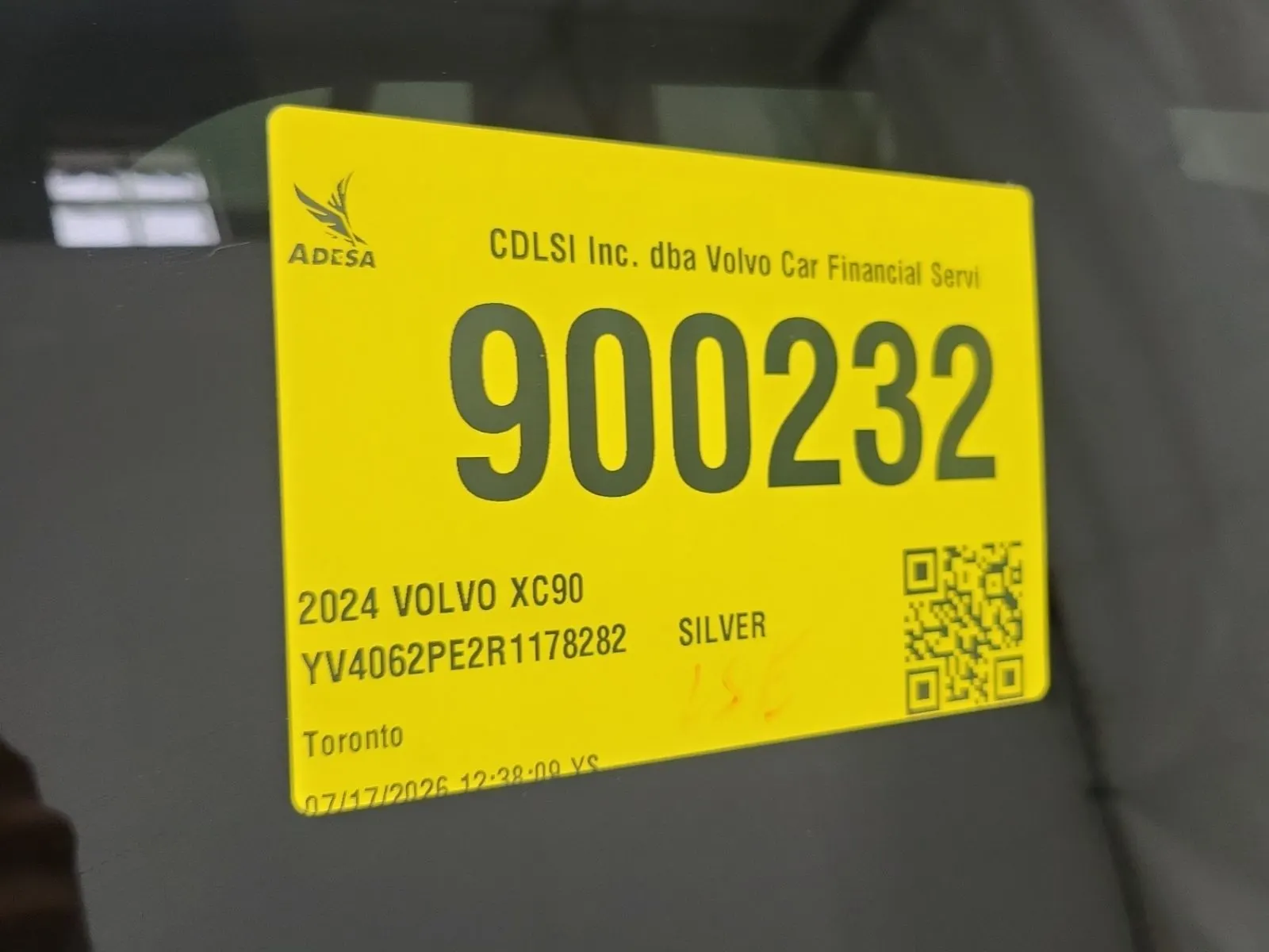 Inventory Label Photo