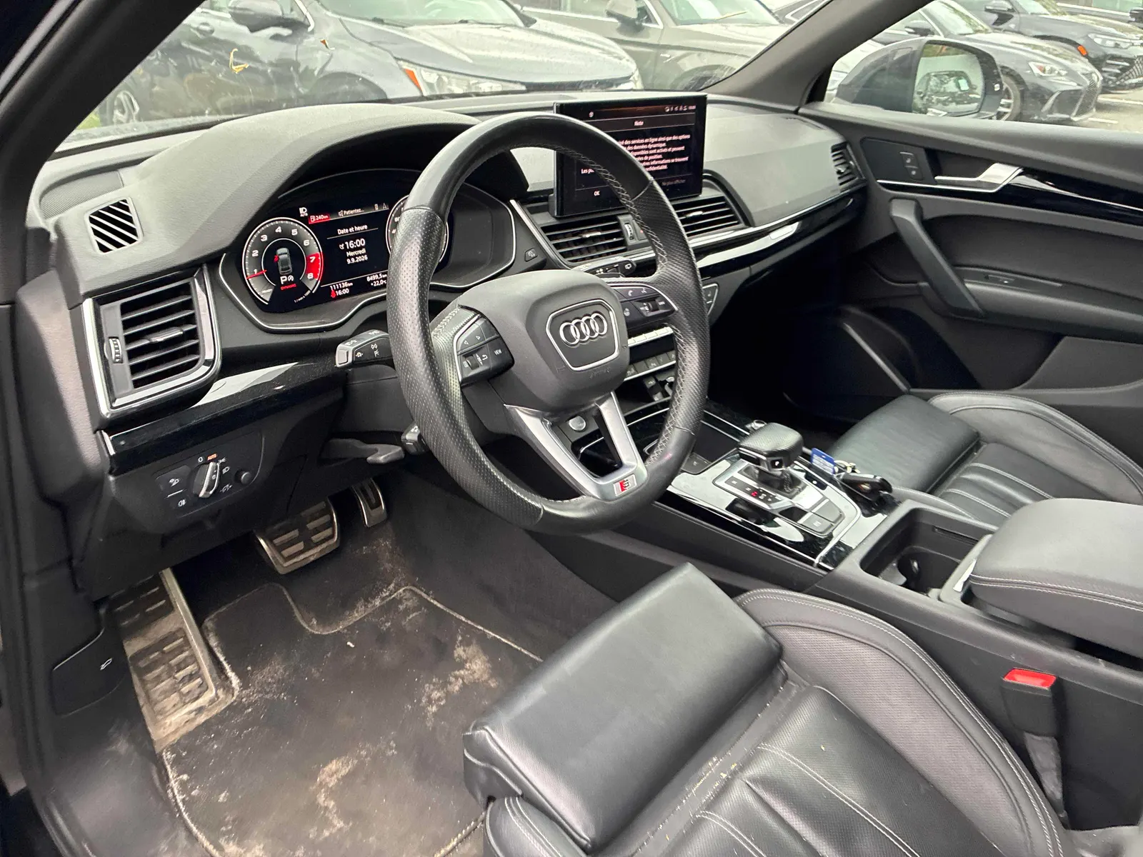 Interior driver side