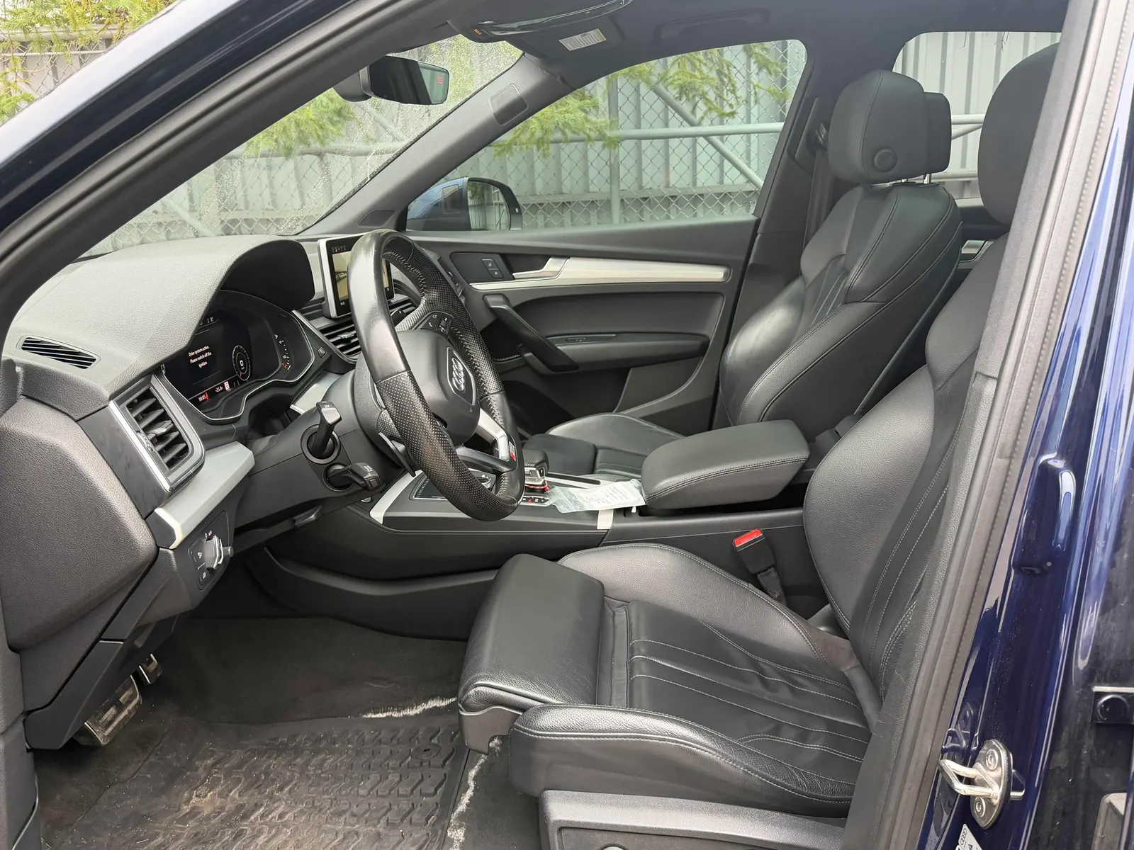 Interior driver side