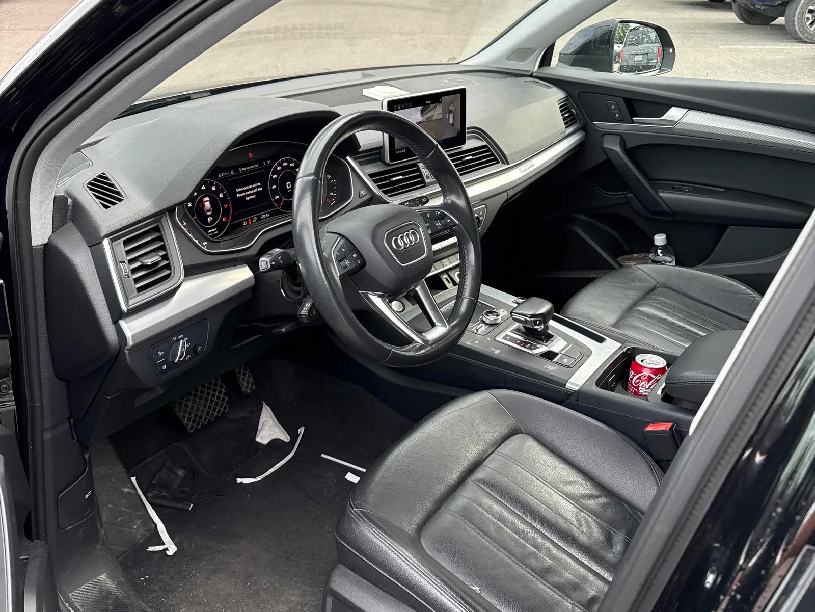Interior driver side