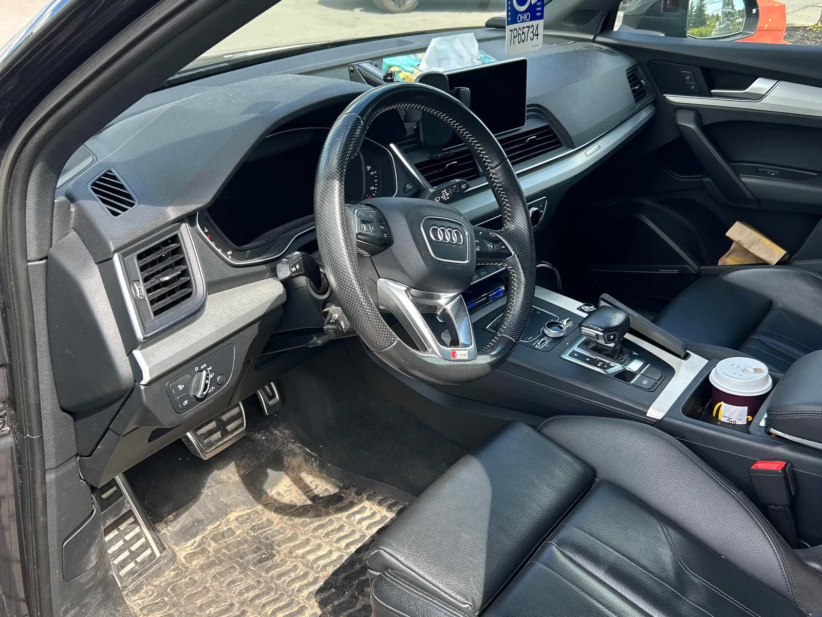 Interior driver side