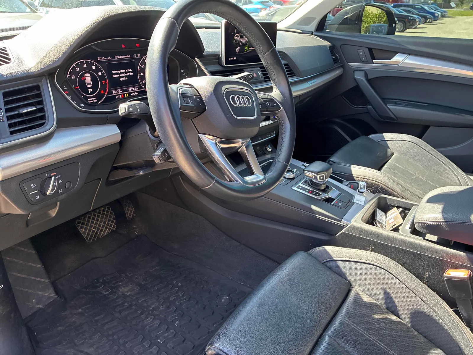 Interior driver side