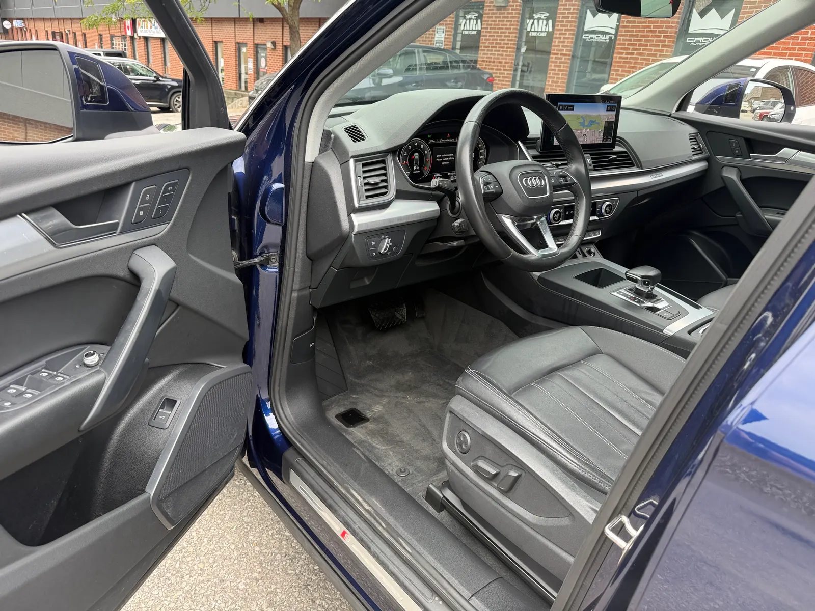 Interior driver side