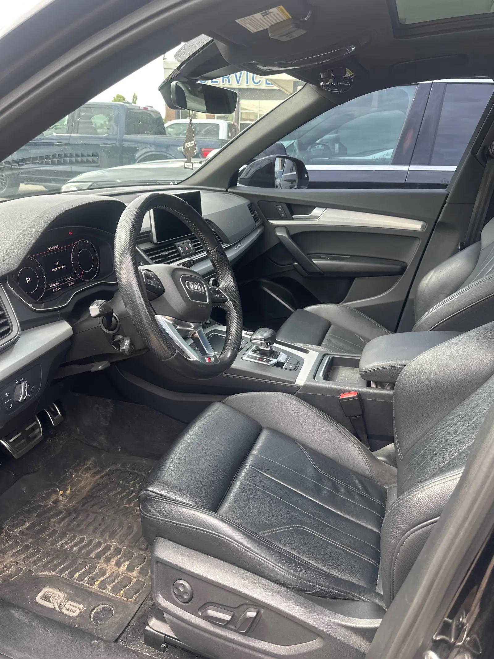 Interior driver side