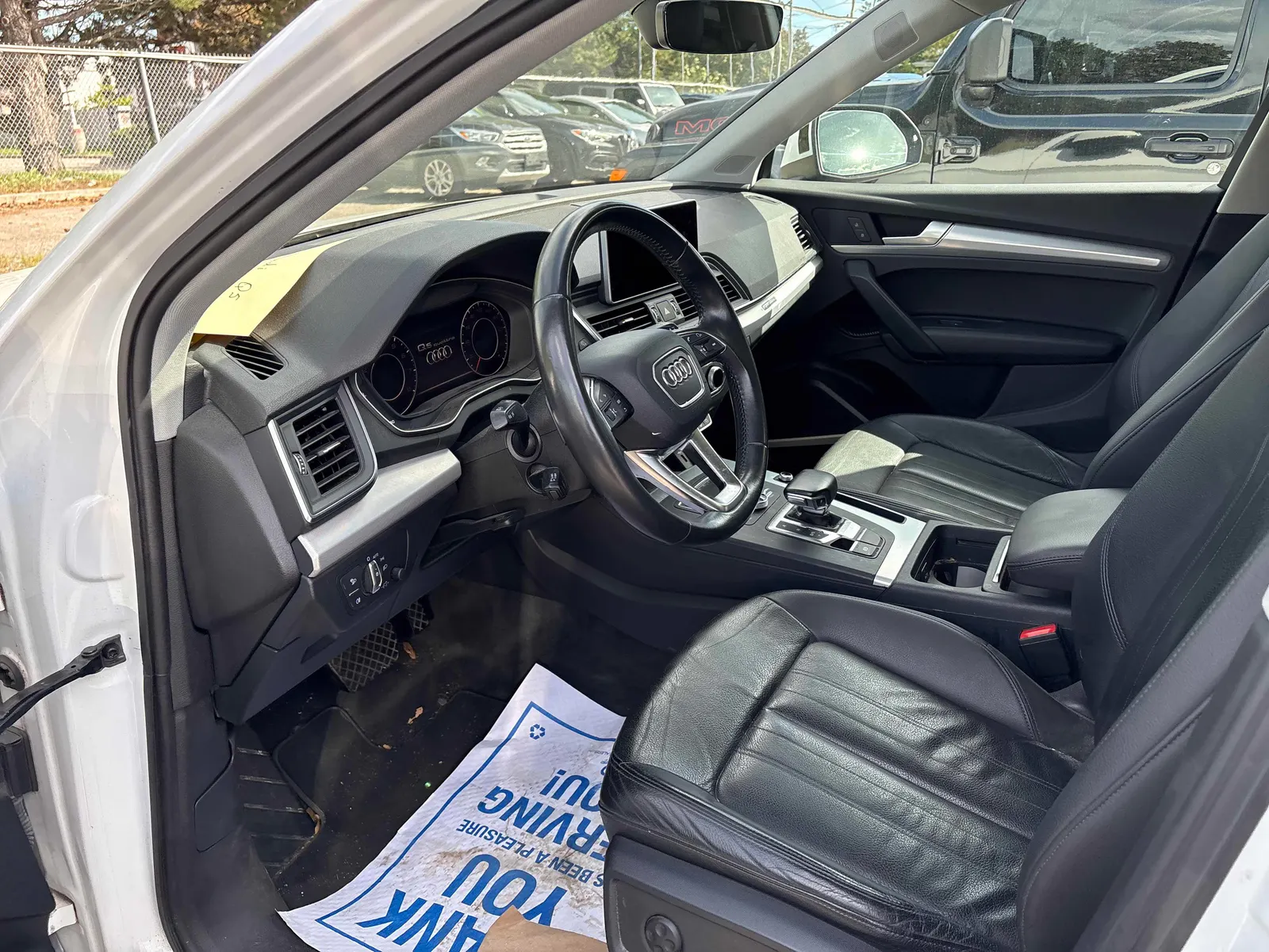Interior driver side