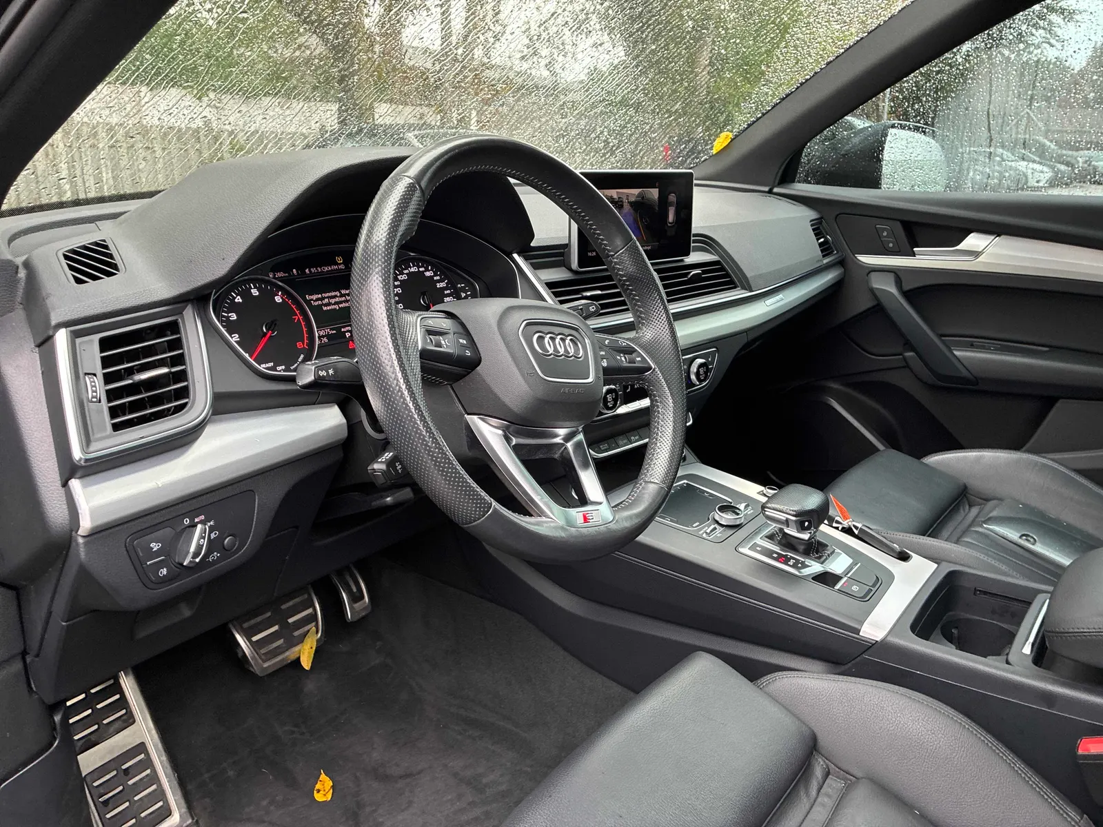 Interior driver side