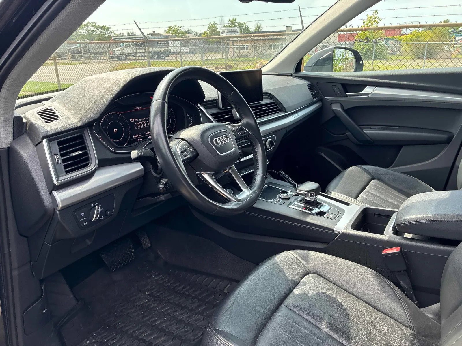 Interior driver side