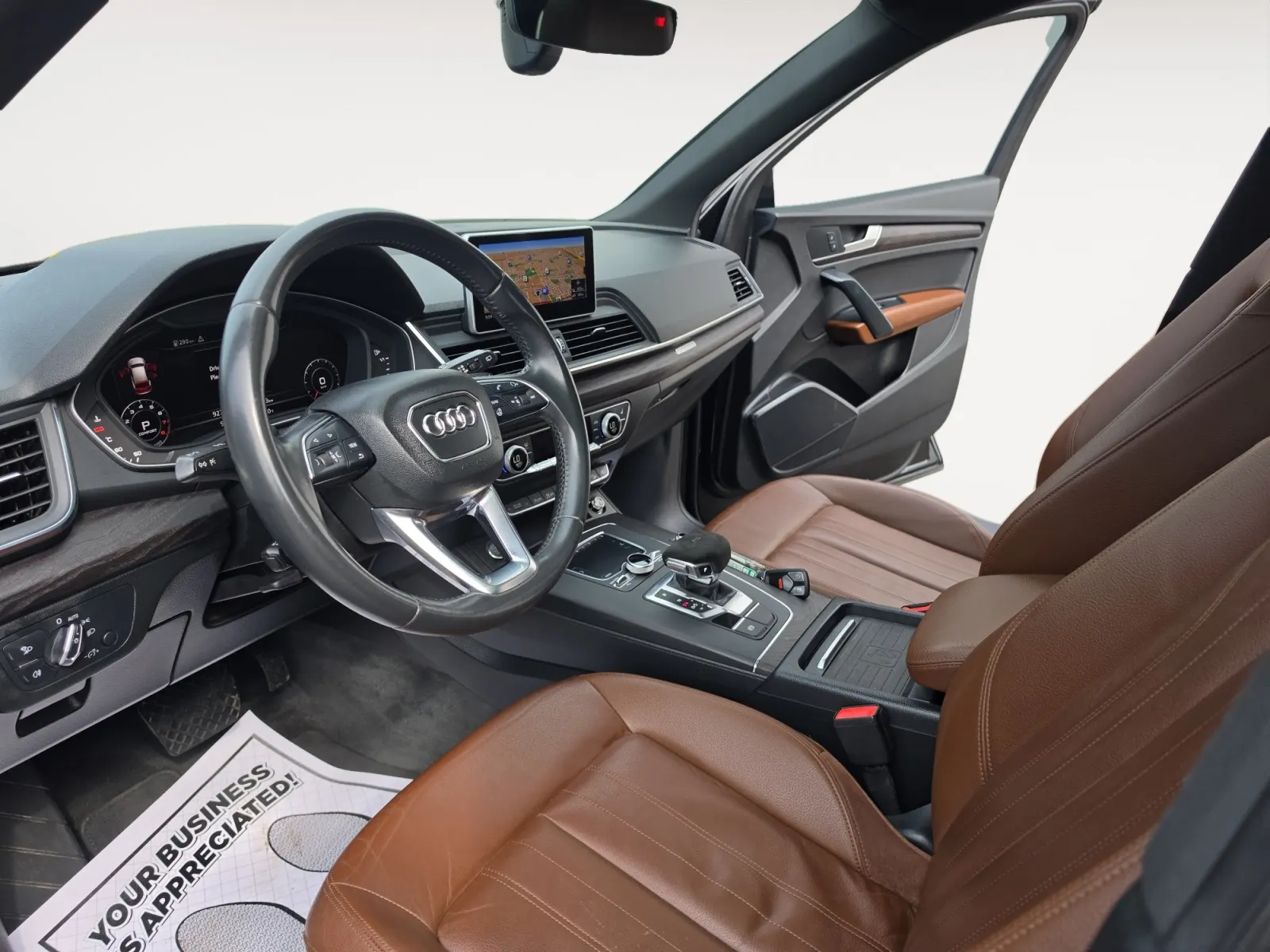 Interior driver side
