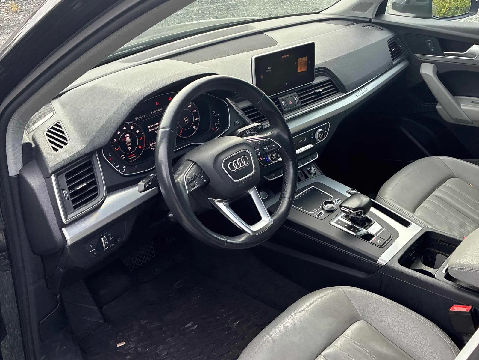 Interior driver side