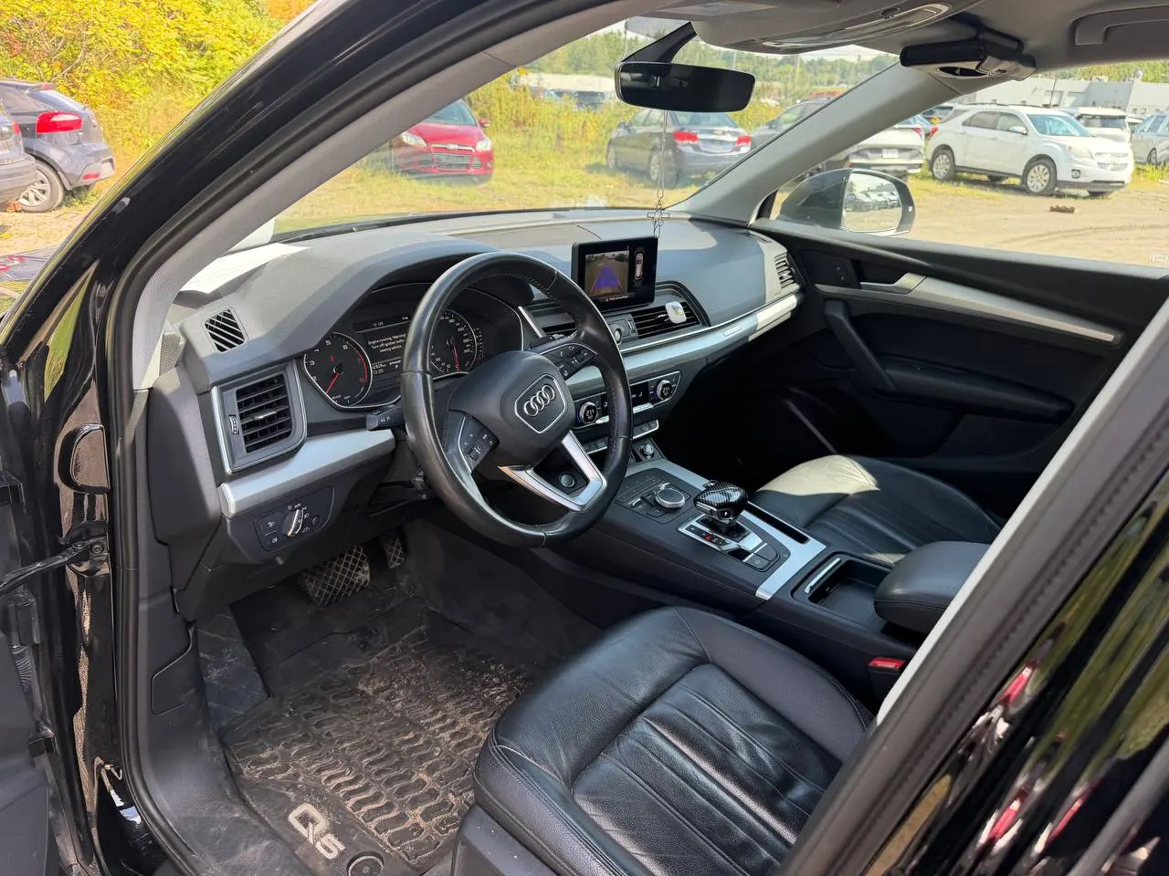 Interior driver side