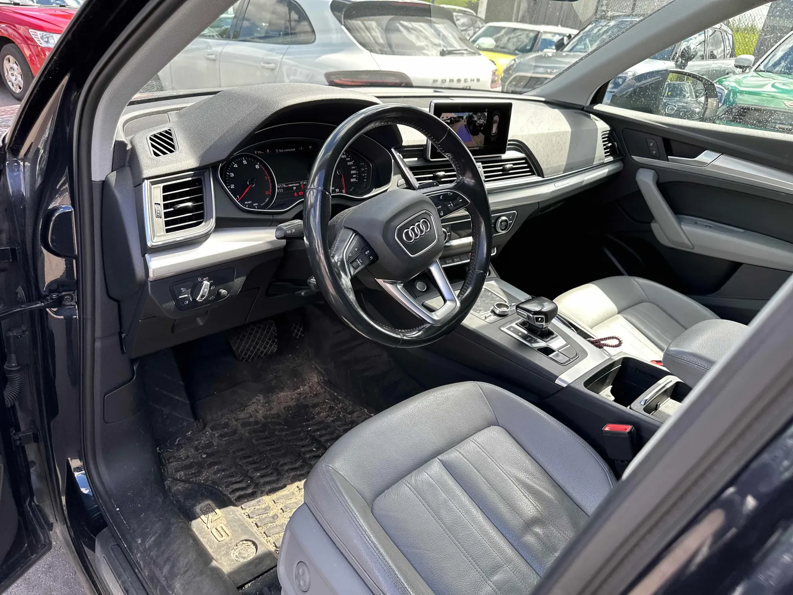 Interior driver side