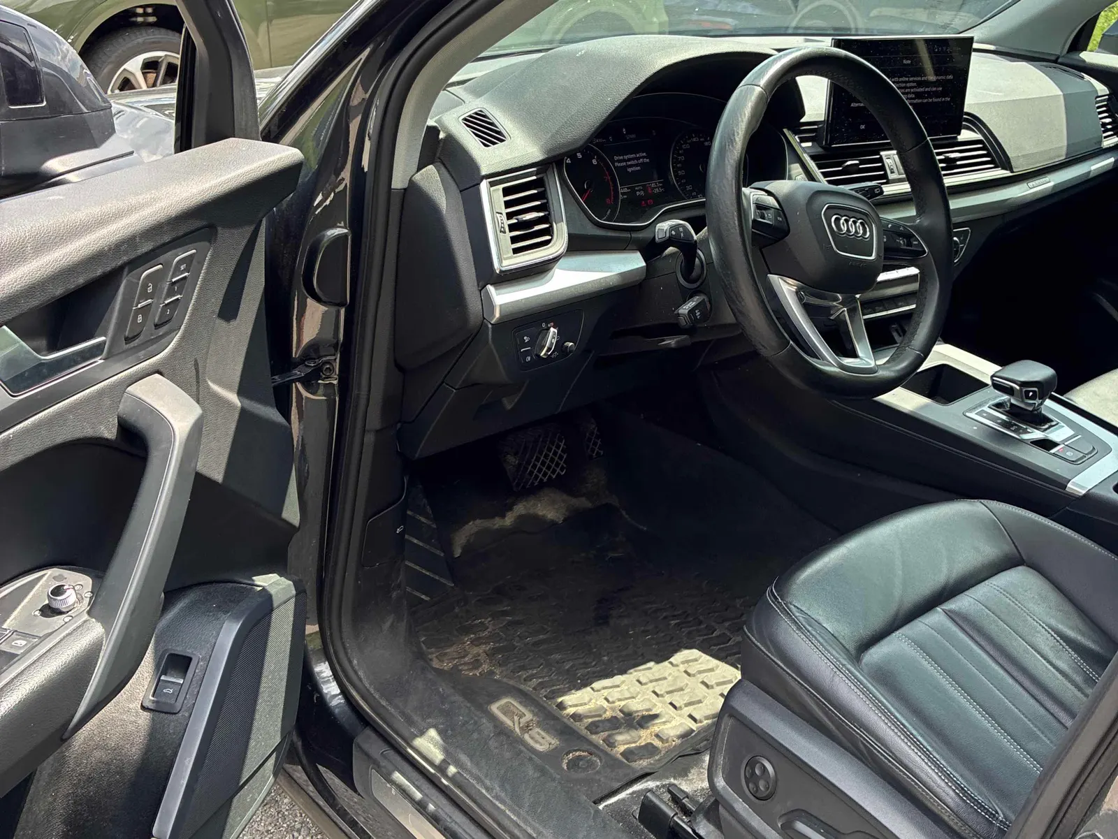 Interior driver side