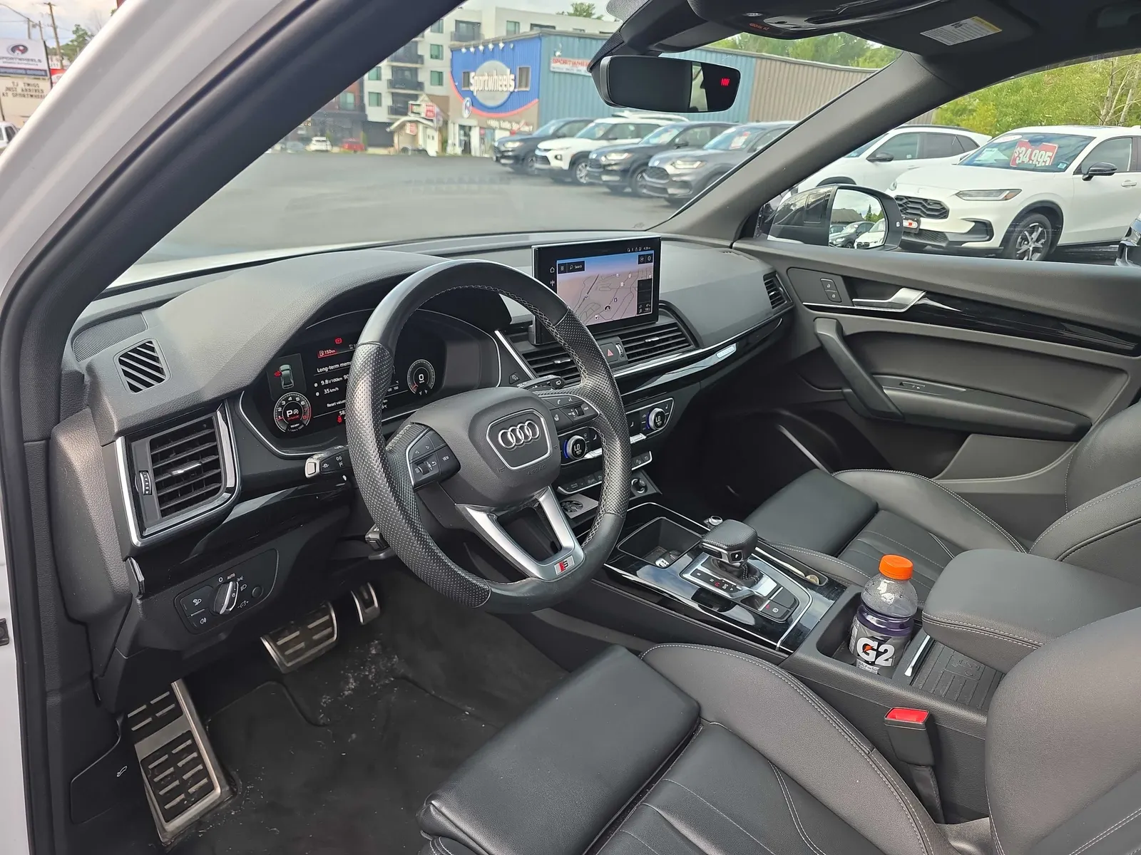 Interior driver side