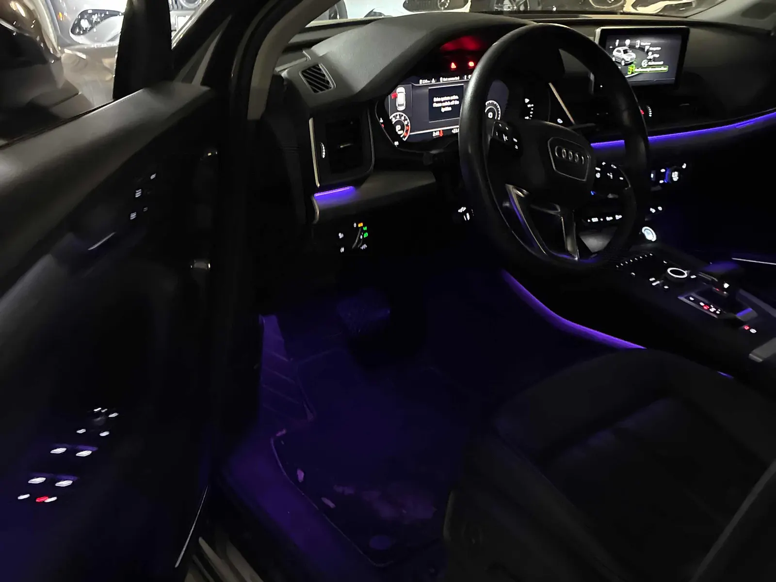 Interior driver side