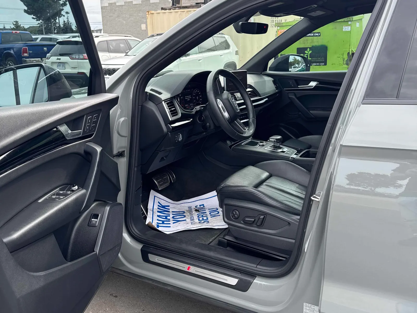 Interior driver side