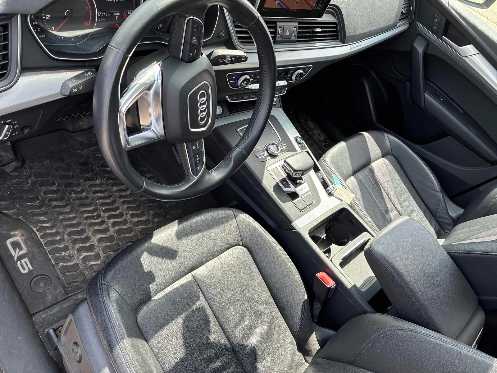 Interior driver side