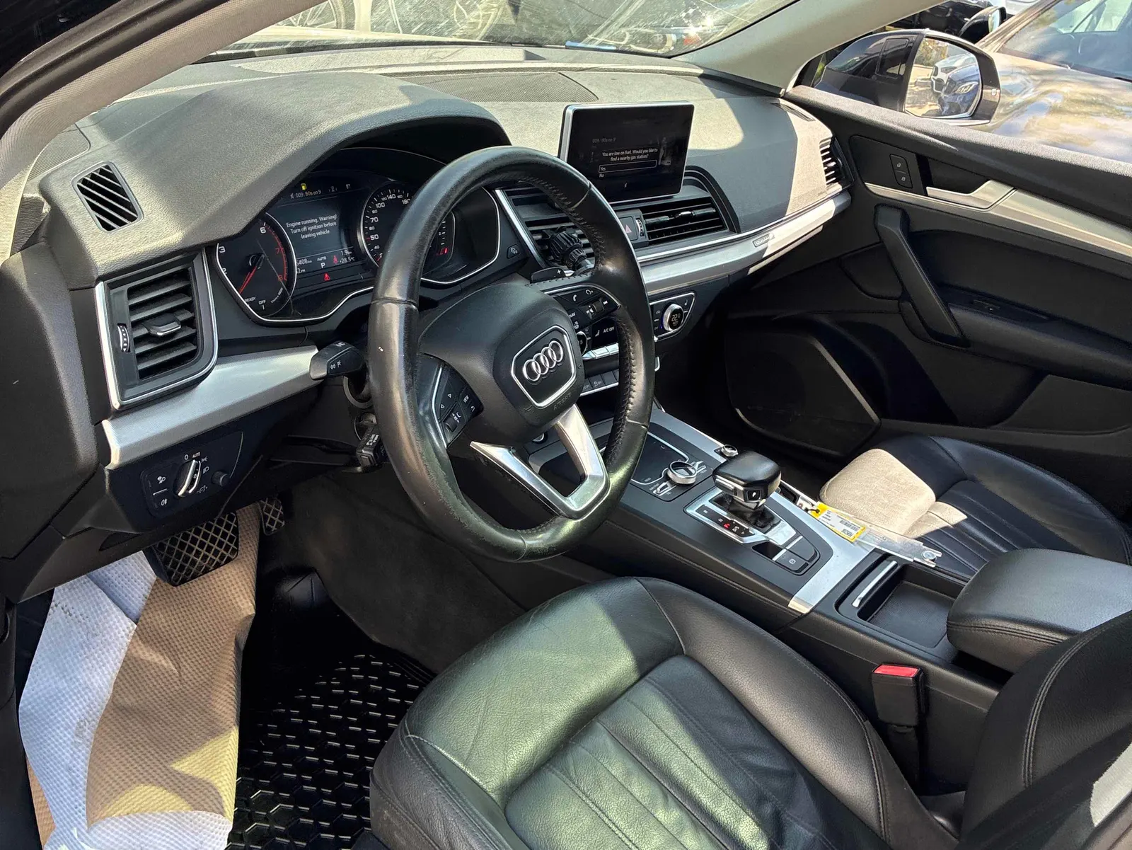 Interior driver side