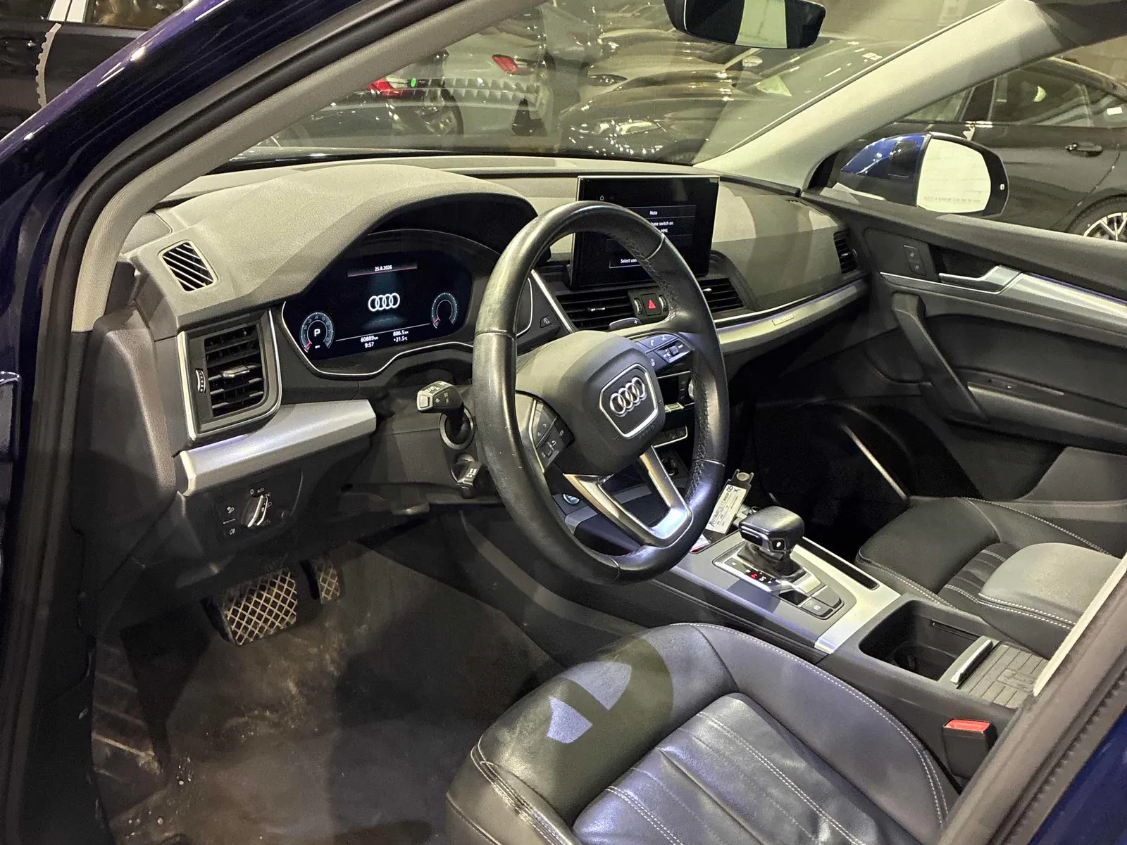 Interior driver side