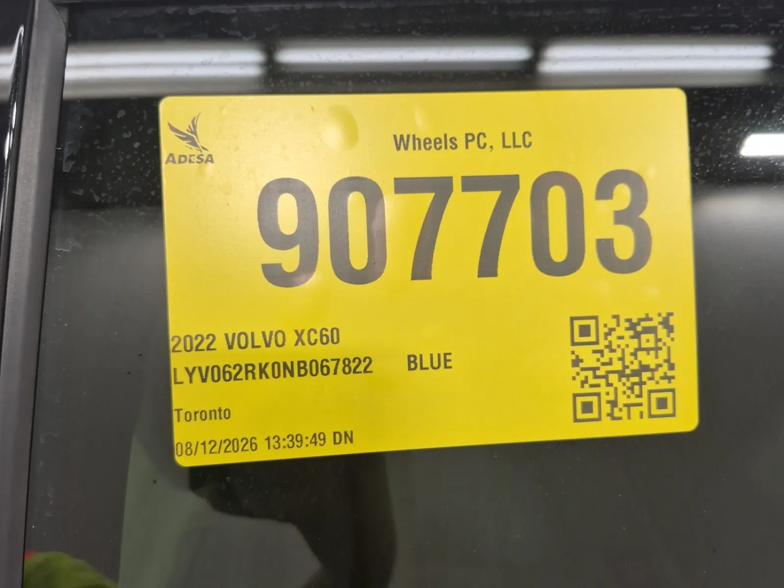 Inventory Label Photo