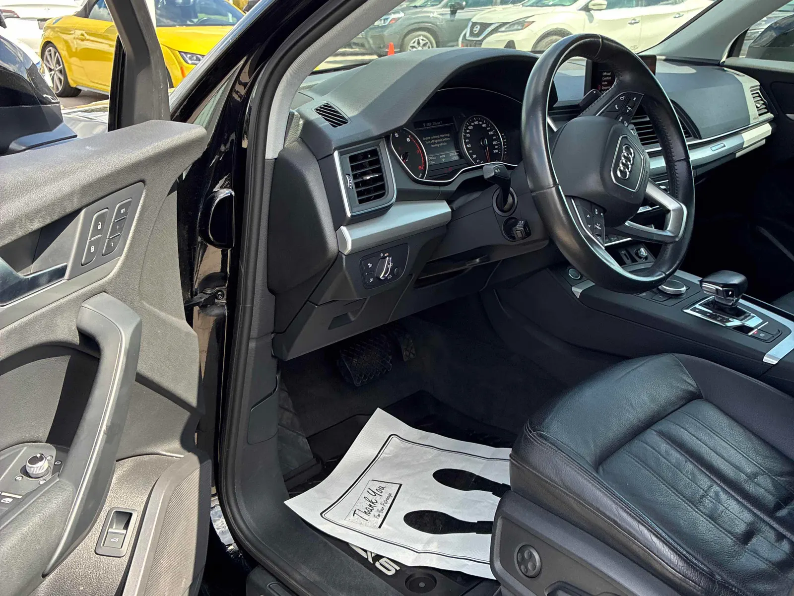 Interior driver side