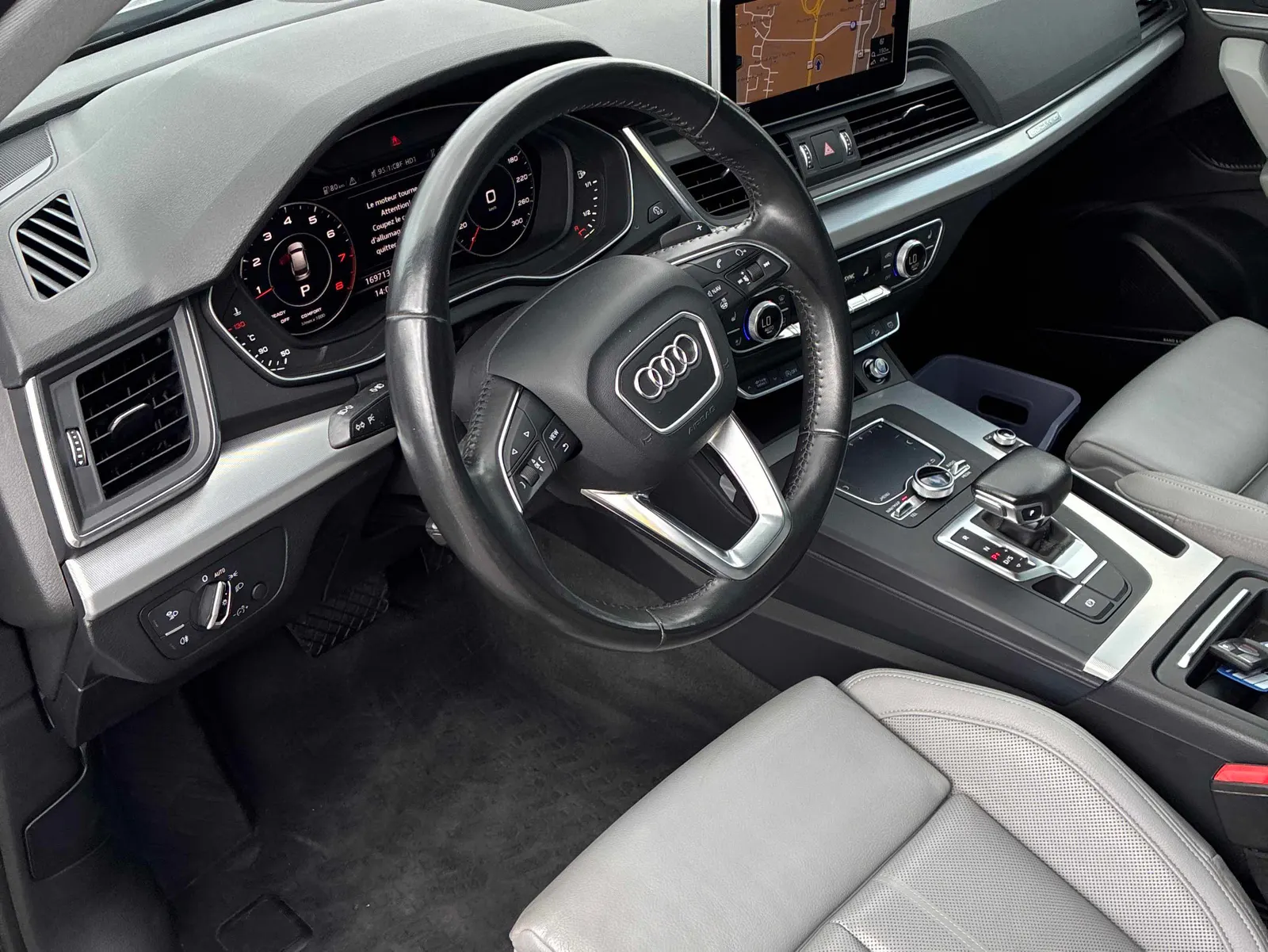 Interior driver side