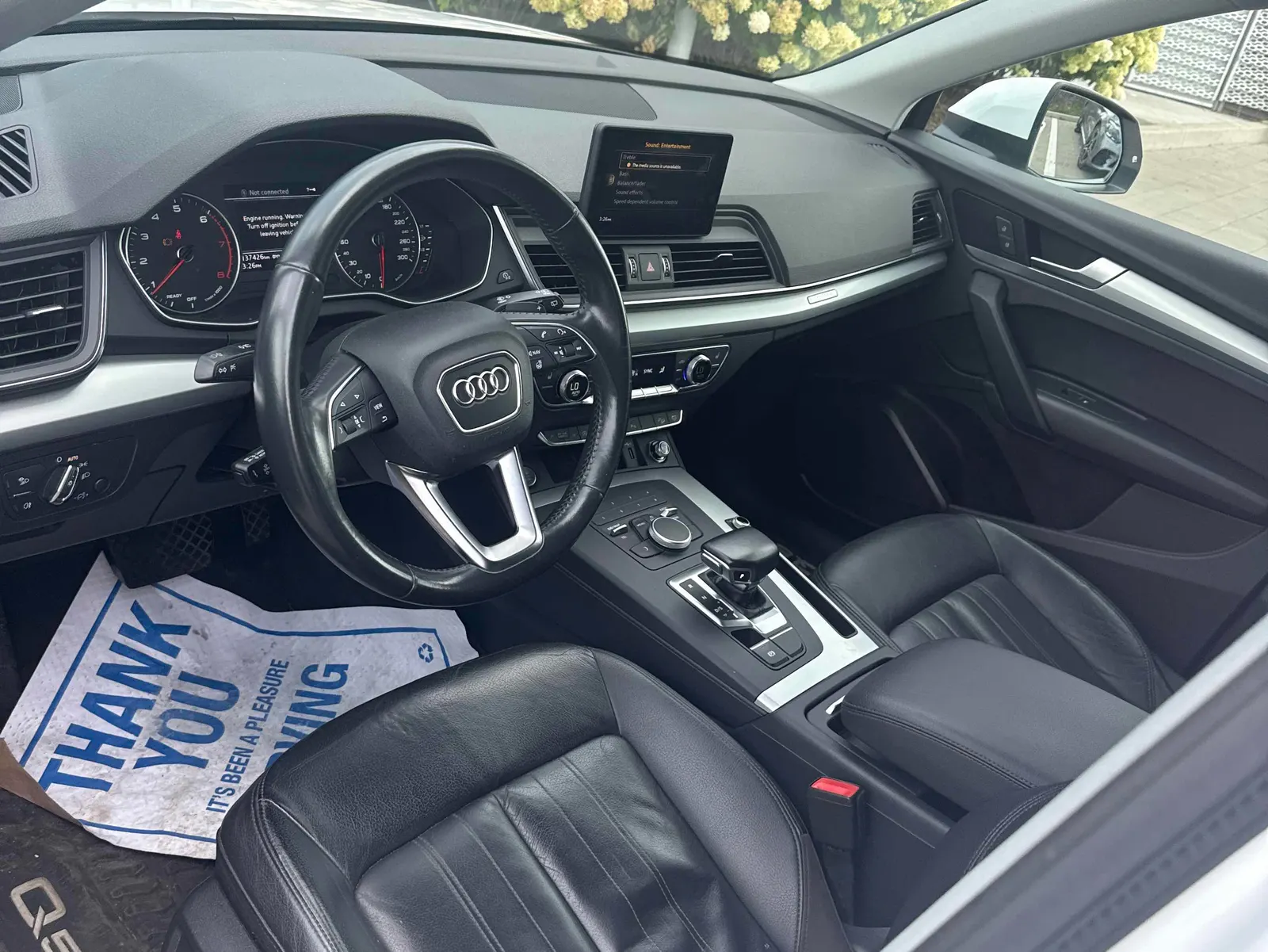 Interior driver side