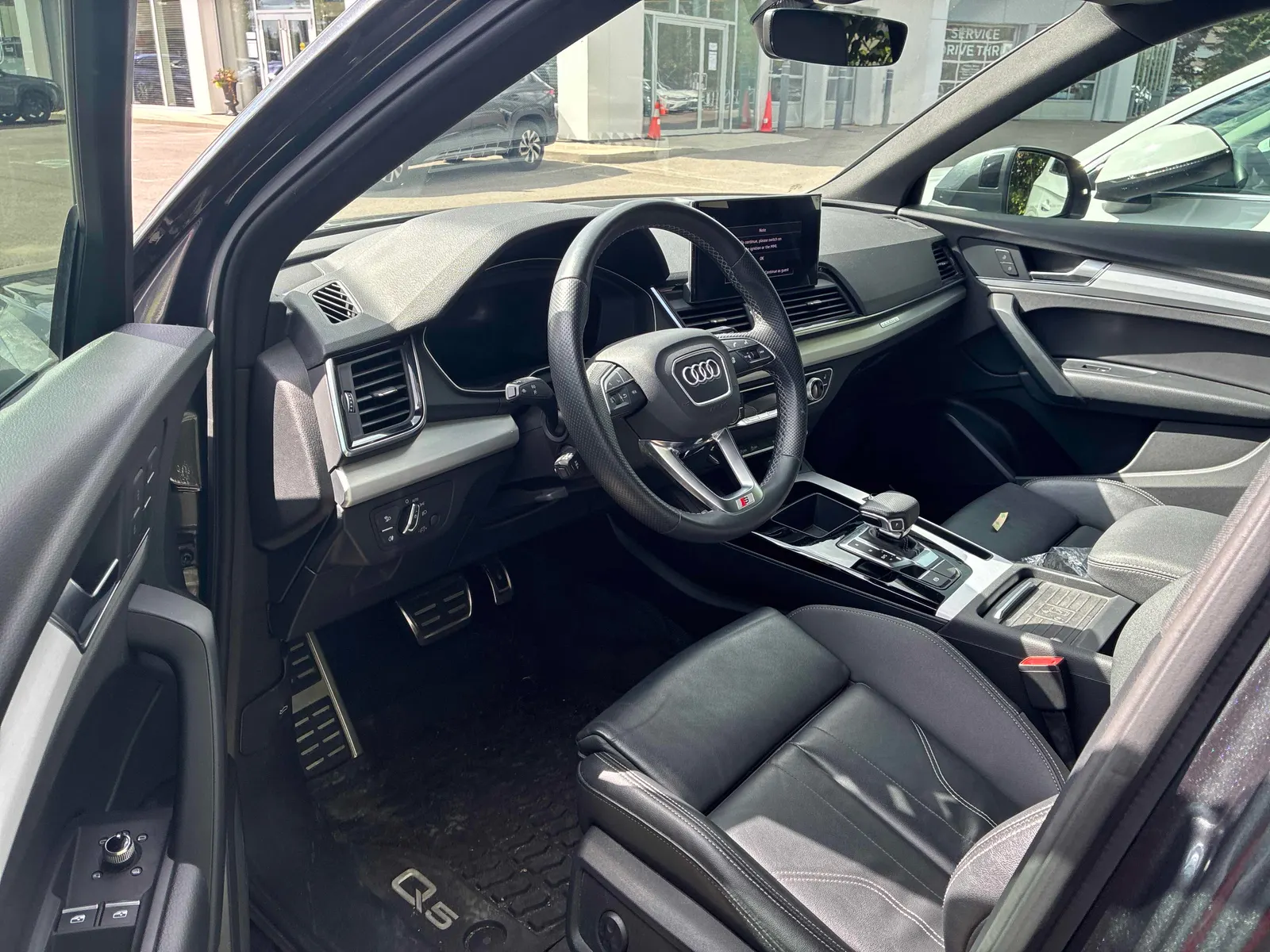 Interior driver side