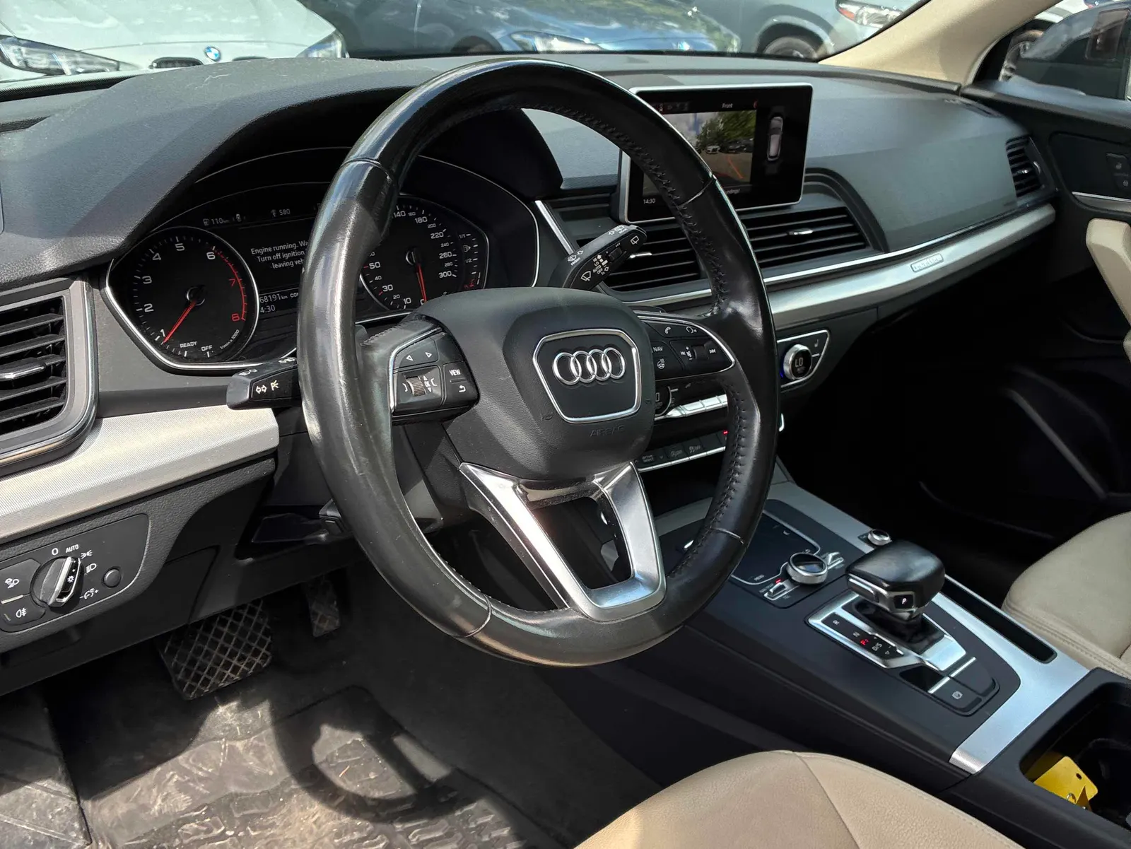 Interior driver side