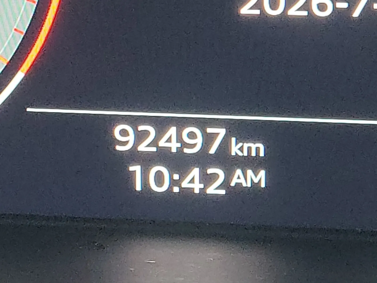 Odometer Photo