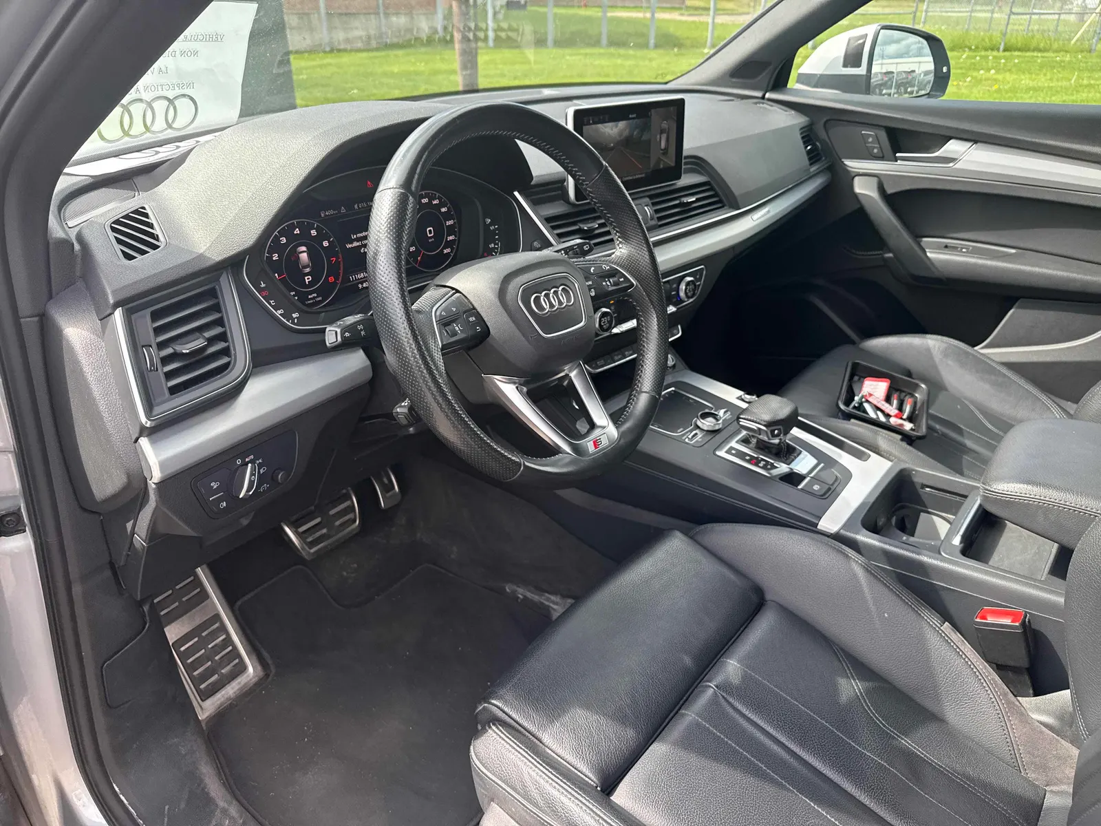 Interior driver side