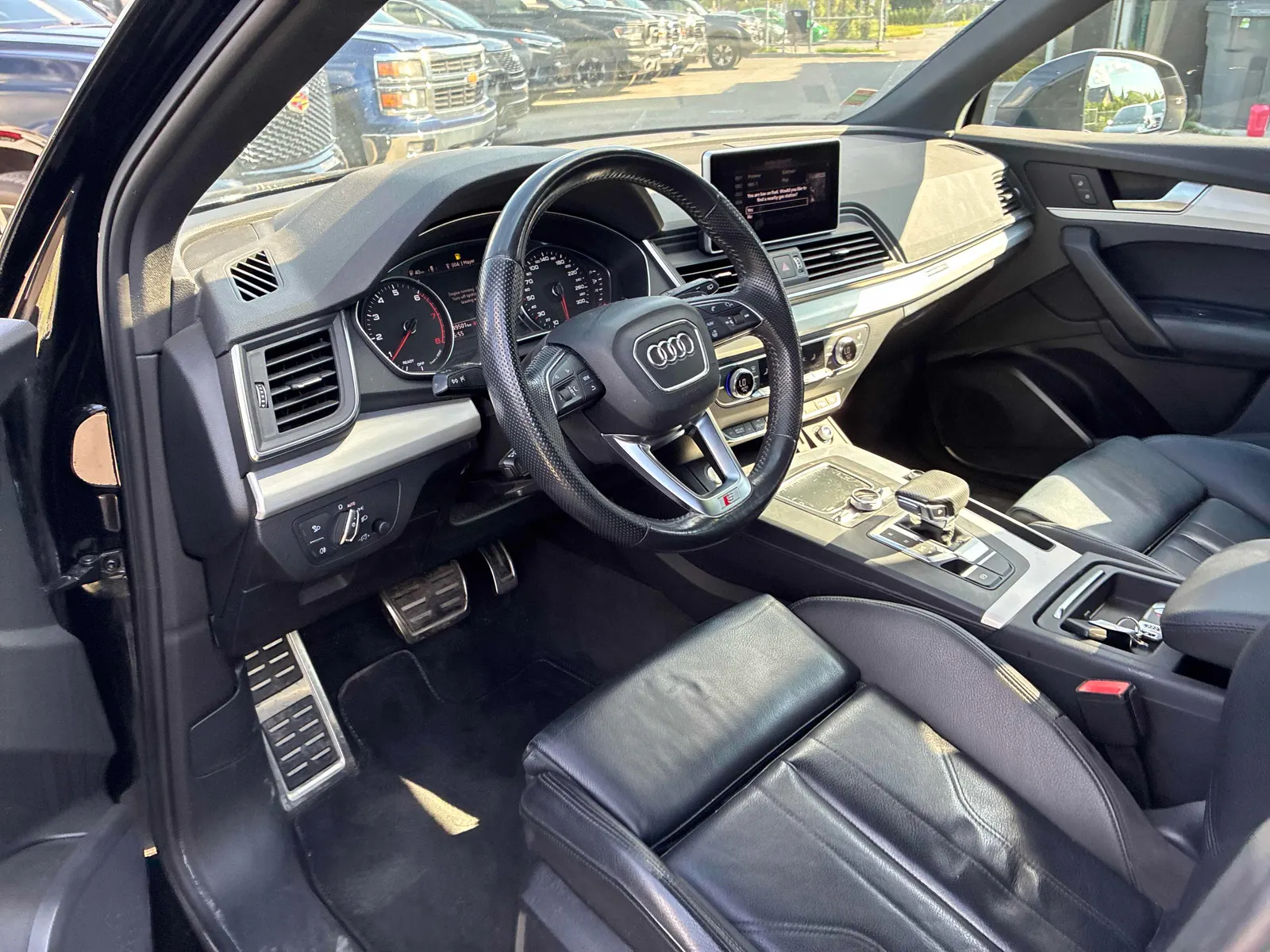 Interior driver side