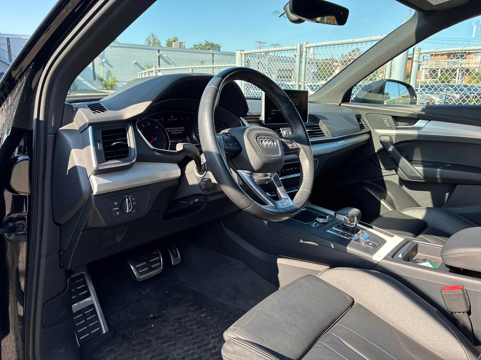 Interior driver side