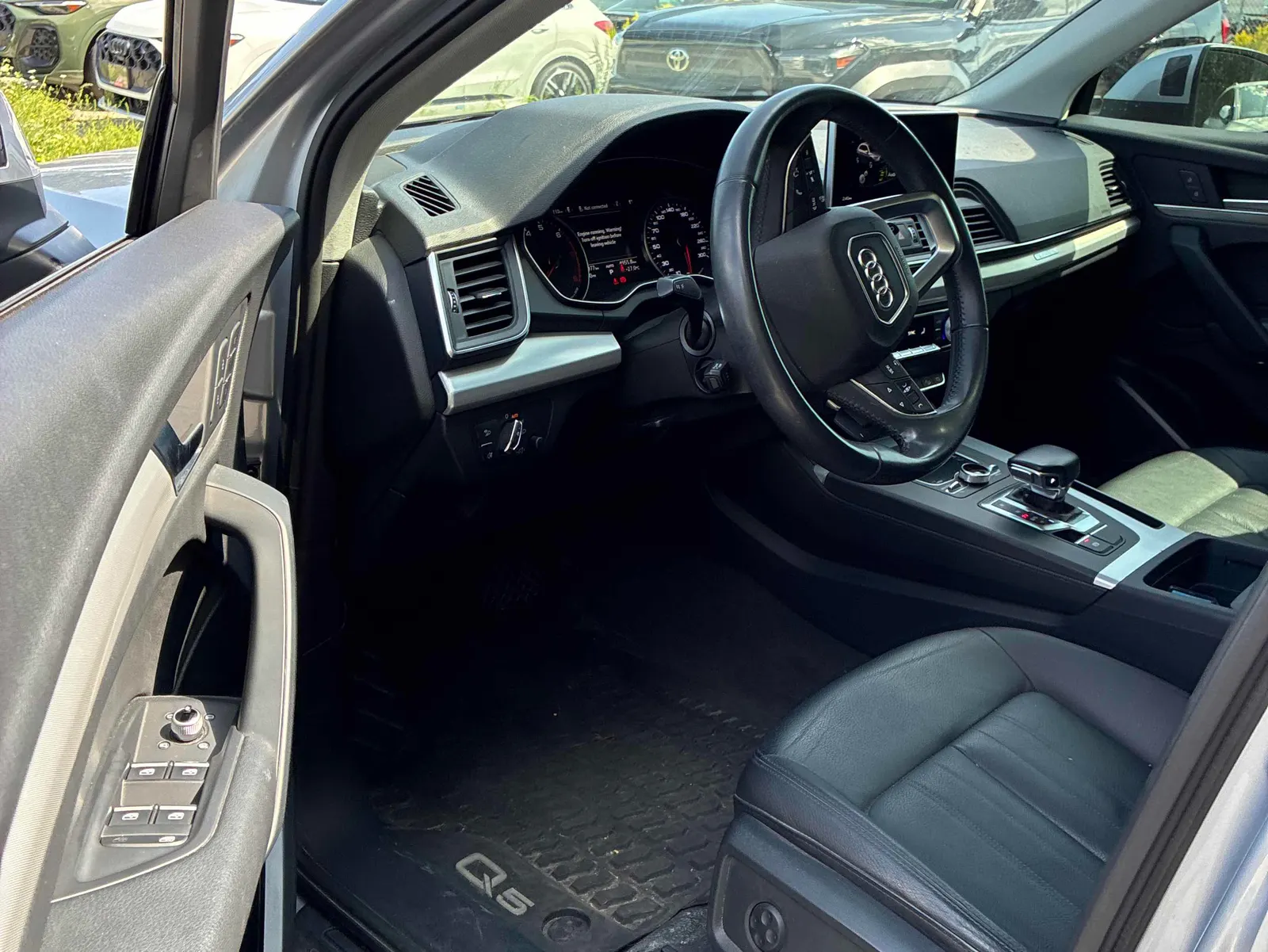 Interior driver side