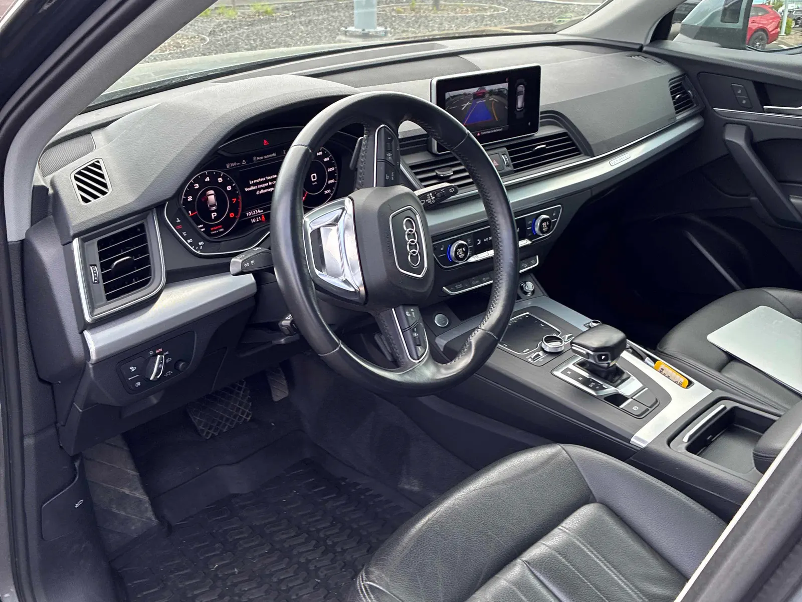 Interior driver side