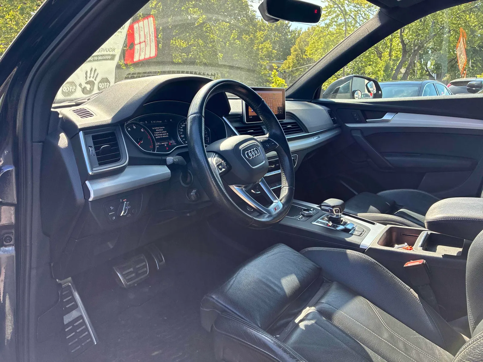 Interior driver side