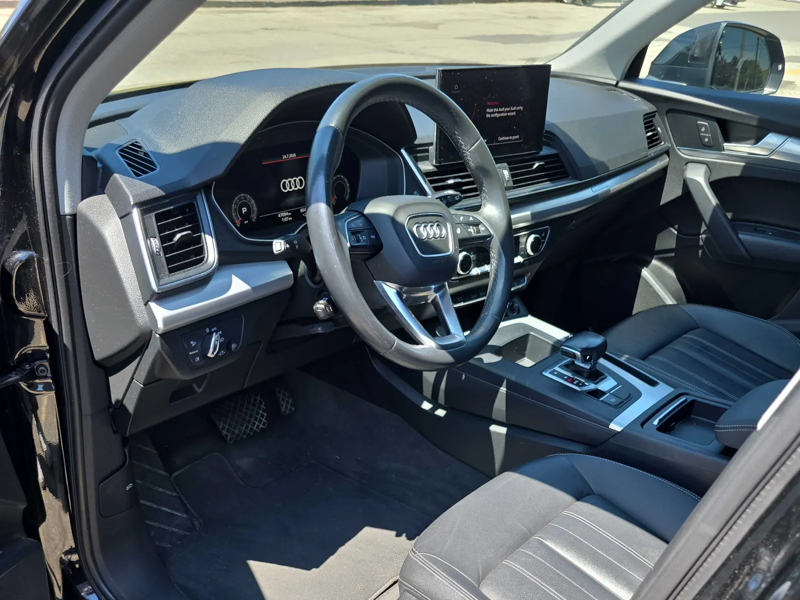 Interior driver side